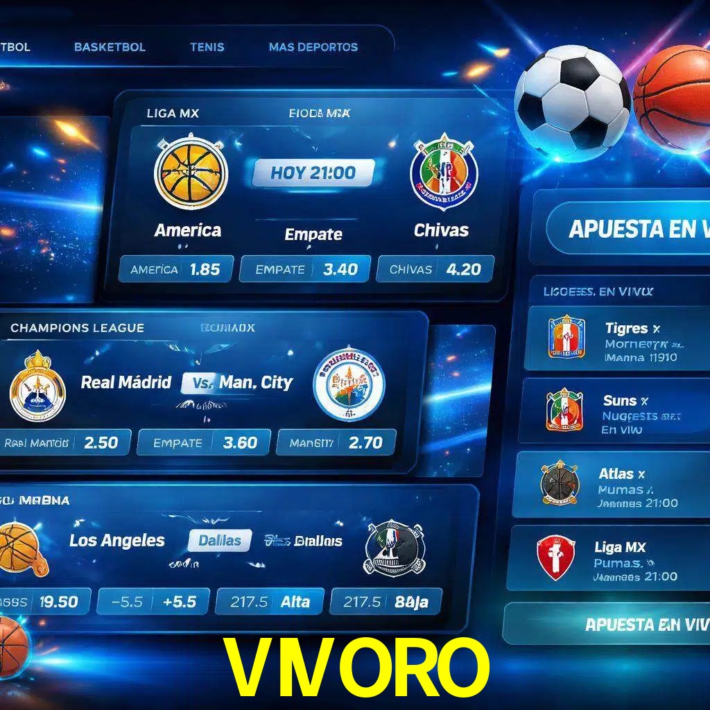 Mercados de apuestas deportivas VIVORO para jugadores en México