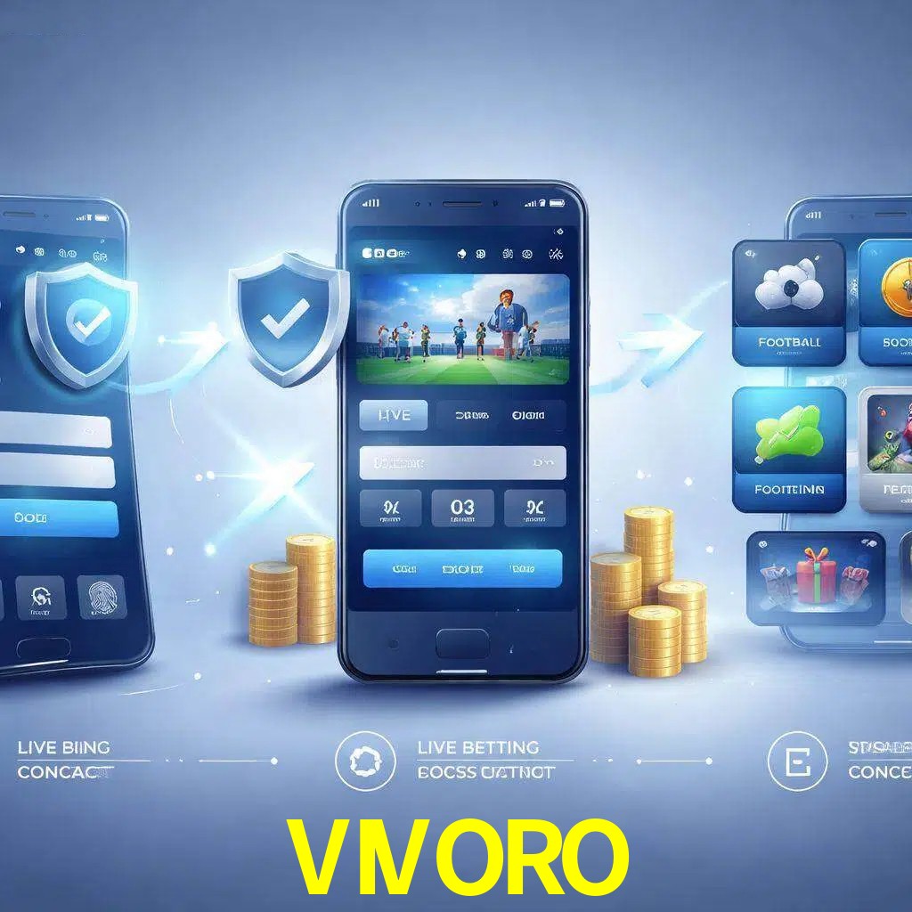Pasos de acceso a la app VIVORO en pantalla de teléfono móvil